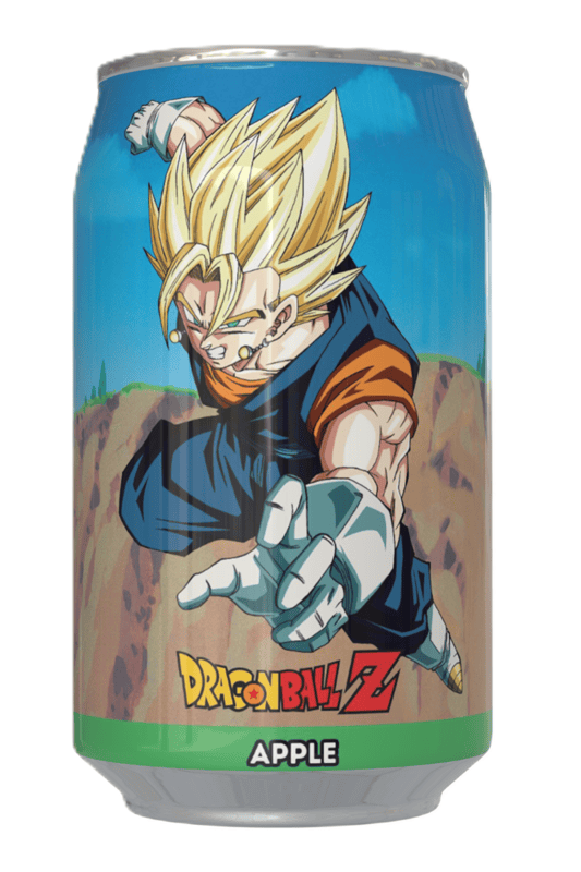 Dragon Ball Z Vegito Apple Flavour Soda Can (12 x 330ml)