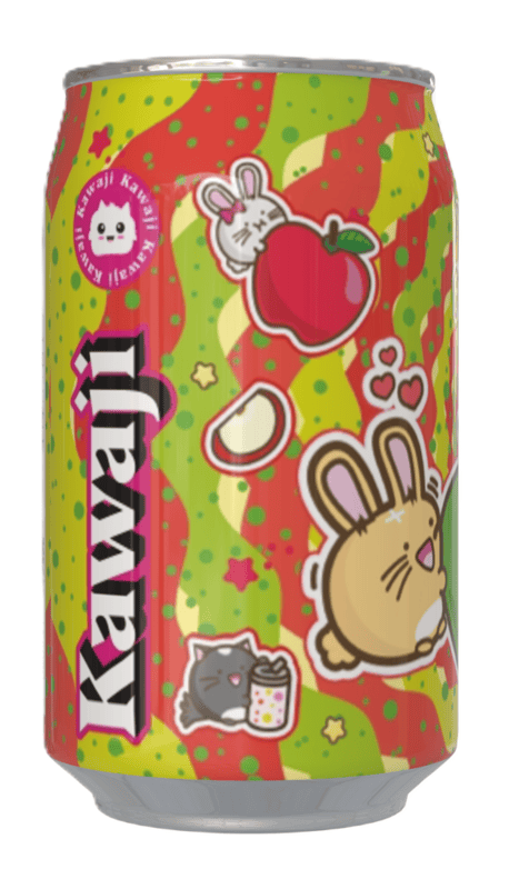 Fuzzballs Apple Flavour Soda Can (12 x 330ml)