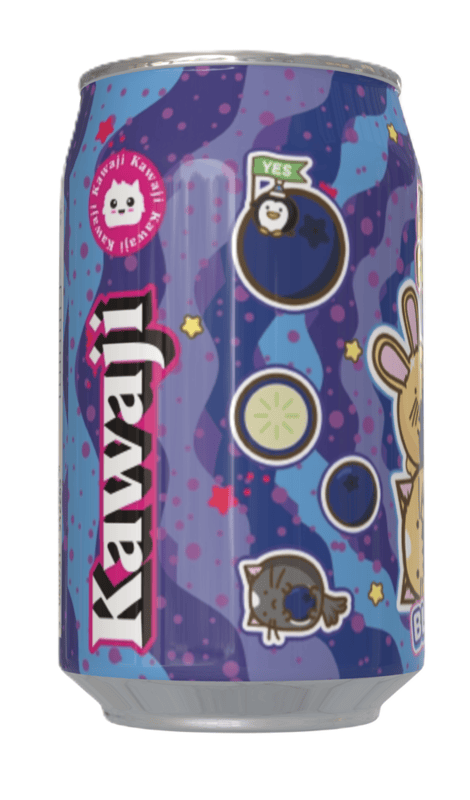 Fuzzballs Blueberry Flavour Soda Can (12 x 330ml)