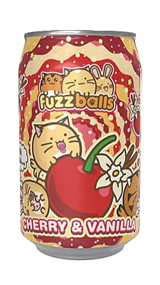 Fuzzballs Cherry Vanilla Flavour Soda Can (12 x 330ml)