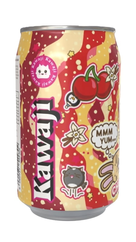 Fuzzballs Cherry Vanilla Flavour Soda Can (12 x 330ml)