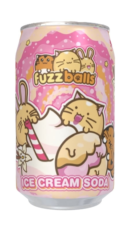 Fuzzballs Ice Cream Soda Flavour Can (12 x 330ml)