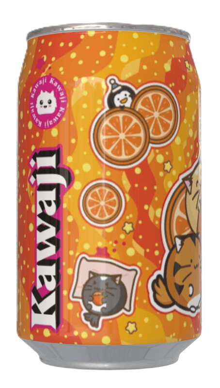 Fuzzballs Orange Flavour Soda Can (12 x 330ml)