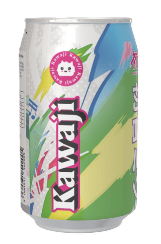 Hatsune Miku Summer Fruits Flavour Soda Can (12 x 330ml)