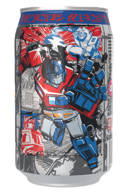 Transformers Optimus Primeberry - Strawberry Flavour Soda Can (12 x330ml) Transformers Optimus Primeberry - Strawberry Flavour Soda Can (12 x330ml)