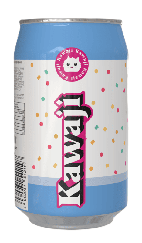 Pusheen Blueberry Flavour Soda Can (12 x 330ml)