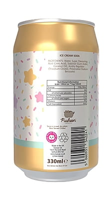 Pusheen Ice Cream Soda Flavour Can (12 x 330ml) Pusheen Ice Cream Soda Flavour Can (12 x 330ml)