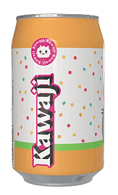 Pusheen Orange Flavour Soda Can (12 x 330ml)