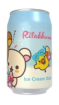 Rilakkuma Ice Cream Soda Flavour Can (12 x 330ml)