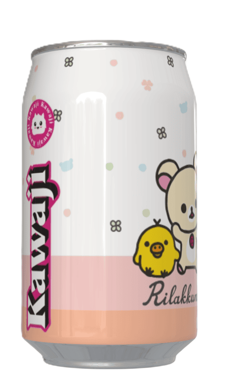 Rilakkuma Orange Flavour Soda Can (12 x 330ml)